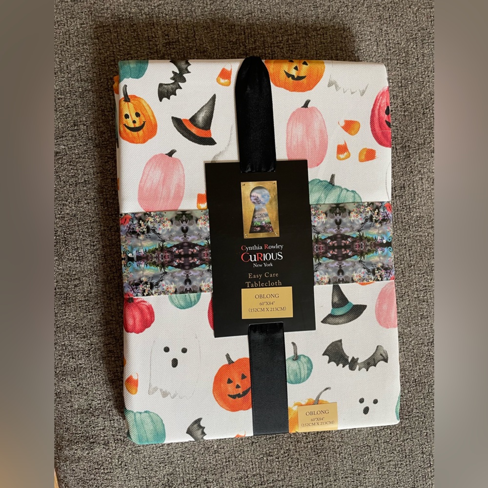Halloween Ghost Oblong Tablecloth by Cynthia Rowley featured on Tik Tok